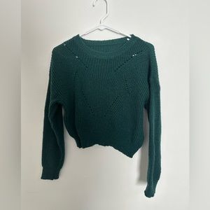 Crop sweater